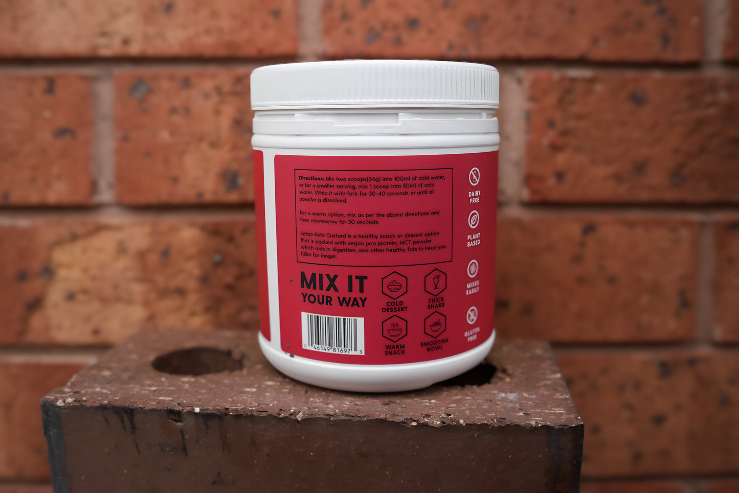 Keto Custard  Vegan Dessert he Smart Way to Satisfy Cravings — High-Protein, Low-Carb, Vegan Custard for Clean Keto Living