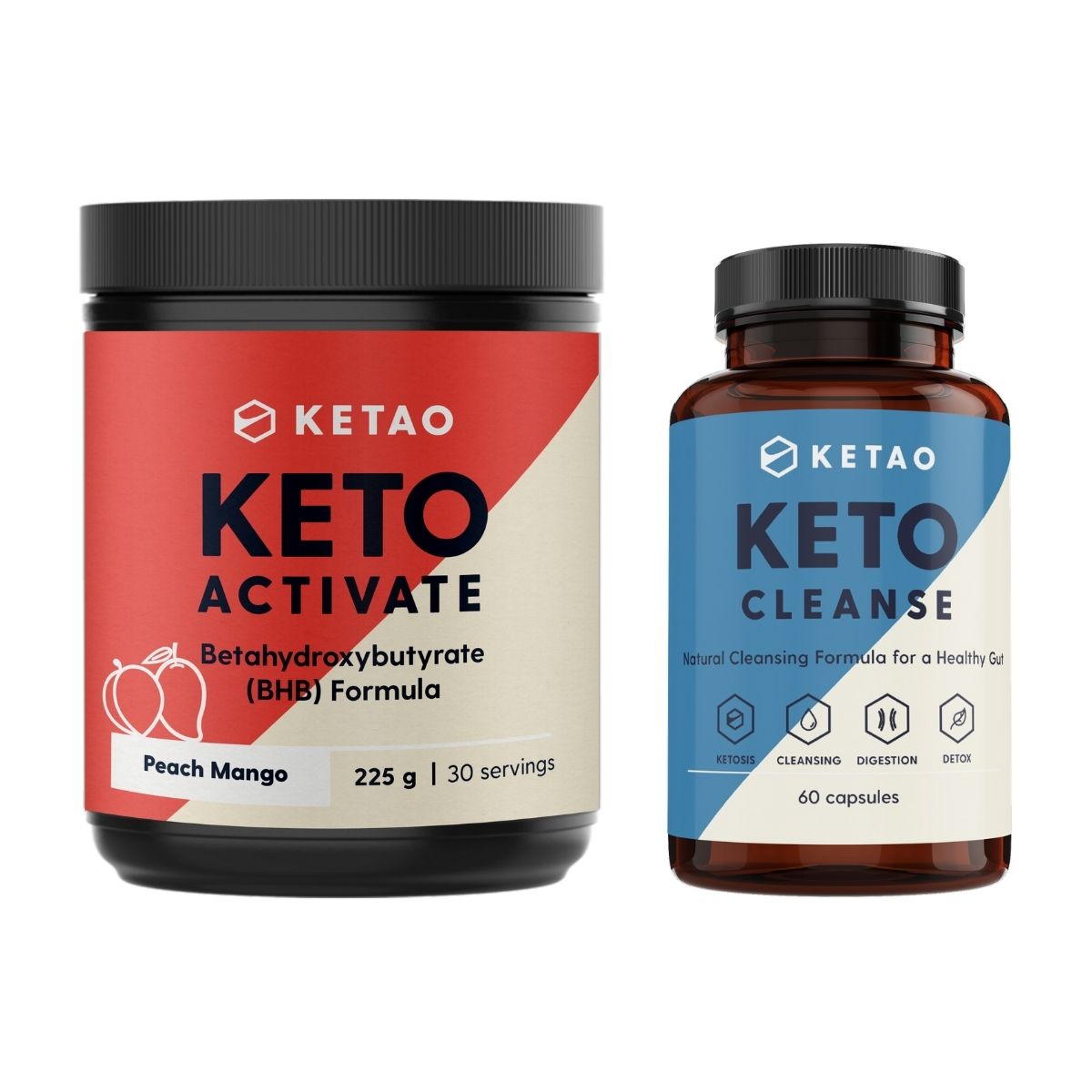 Ketones and Keto Cleanse Combo get ibto ketosis faster